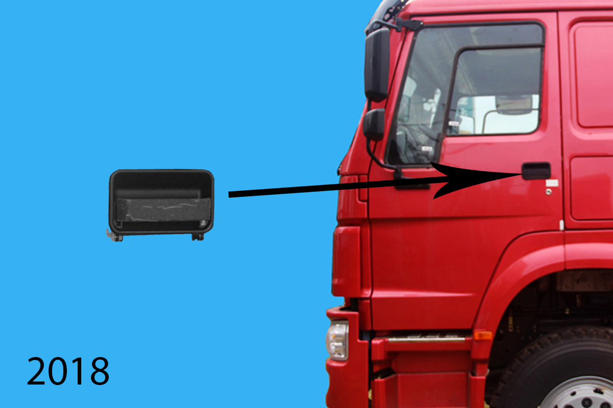 Tay mở cửa ngoài L HW