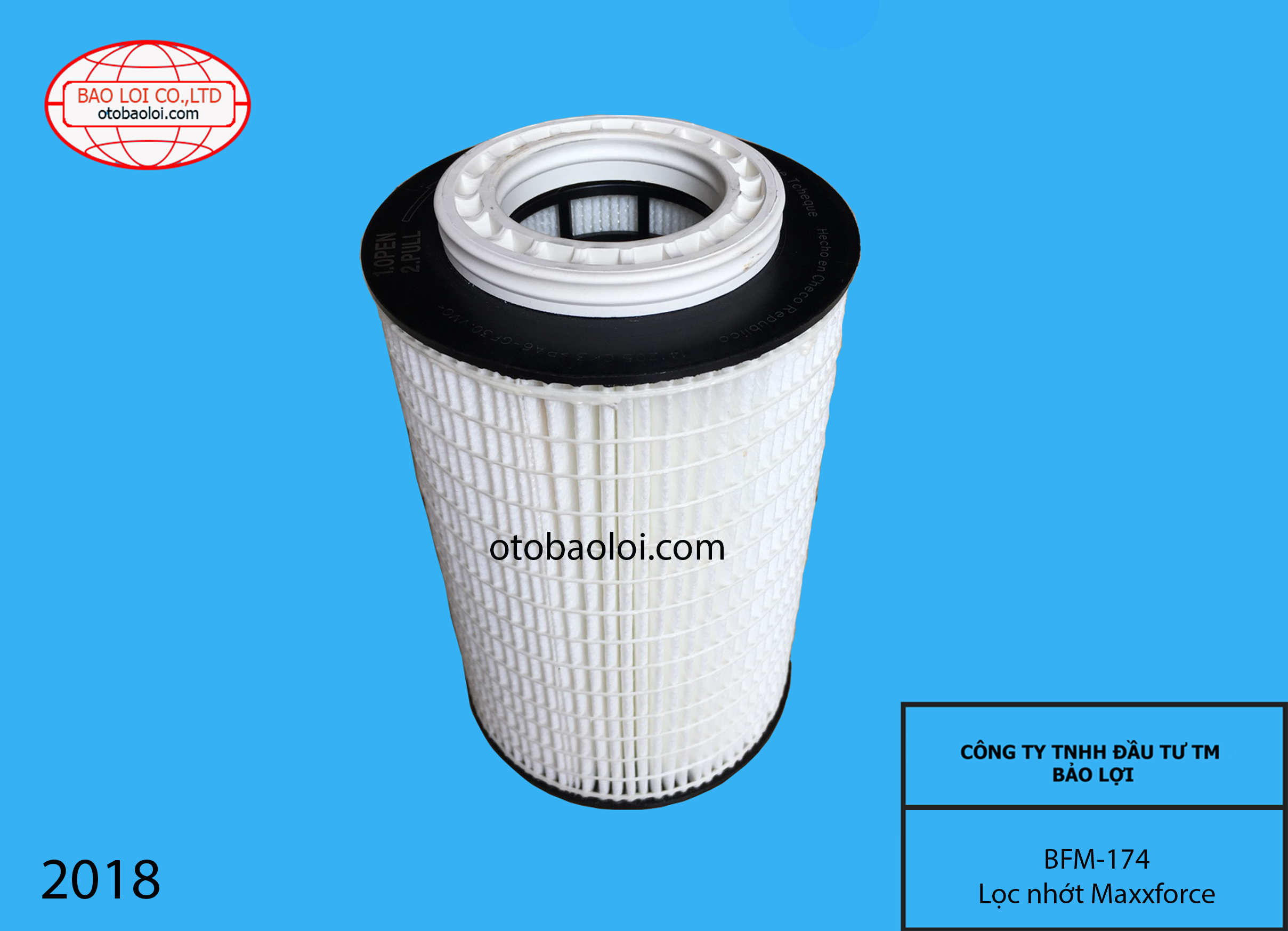 Lọc nhớt Maxxforce P551088