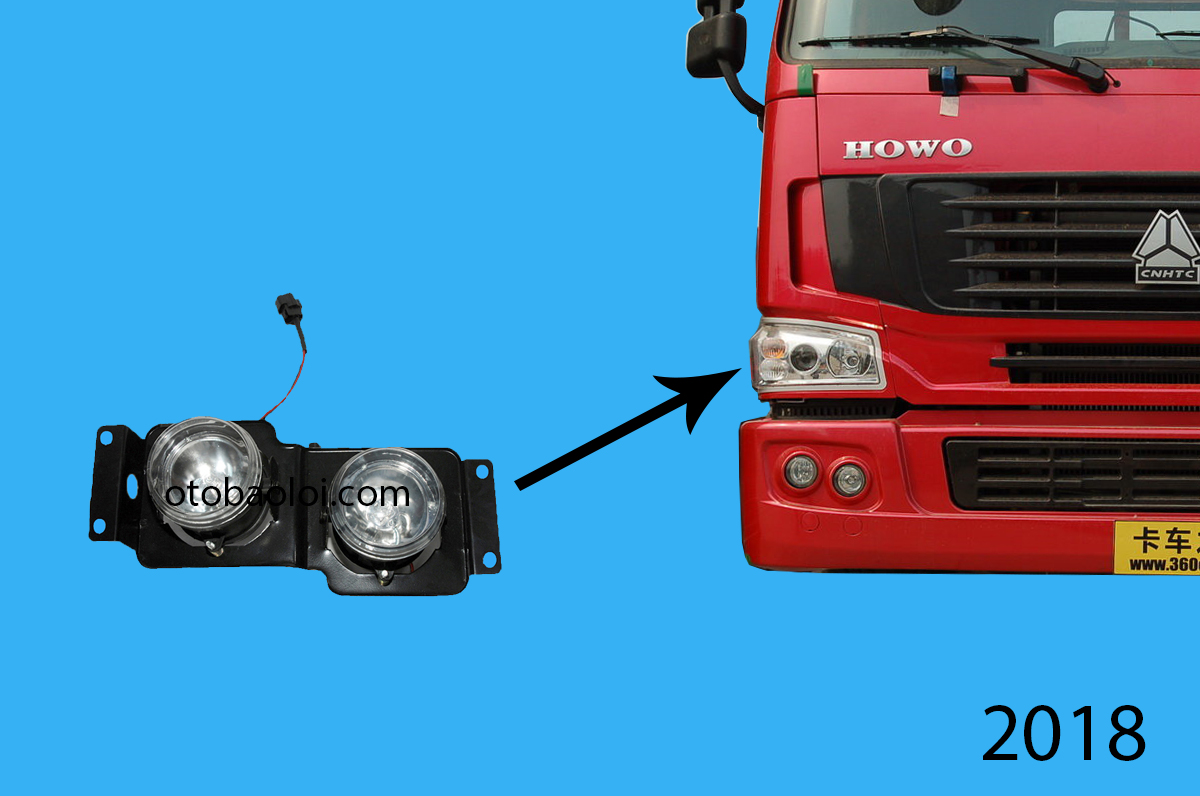 Đèn gầm howo 2008 R HW