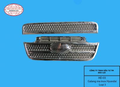 Galang ma inox Hyundai Loại 3