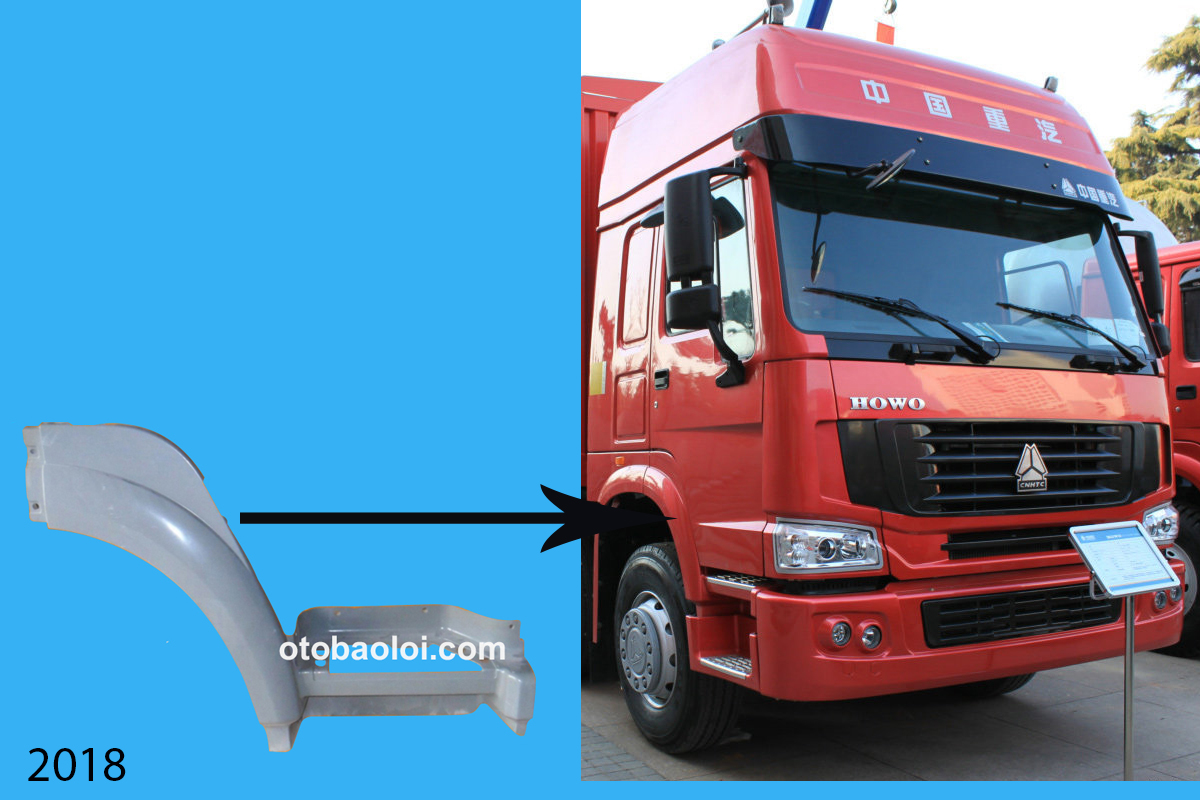 Vè xe 2008 mảnh trước R HW