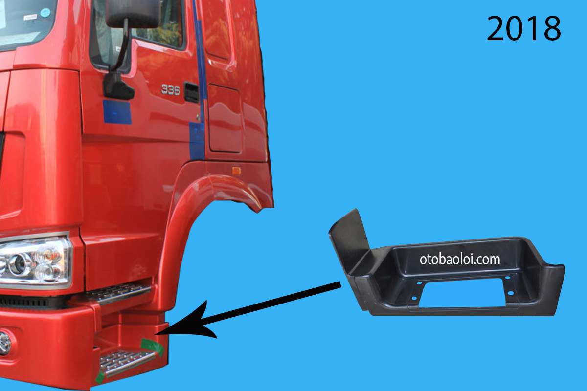 Ốp bậc lên xuống ben 2007 sơn L HW