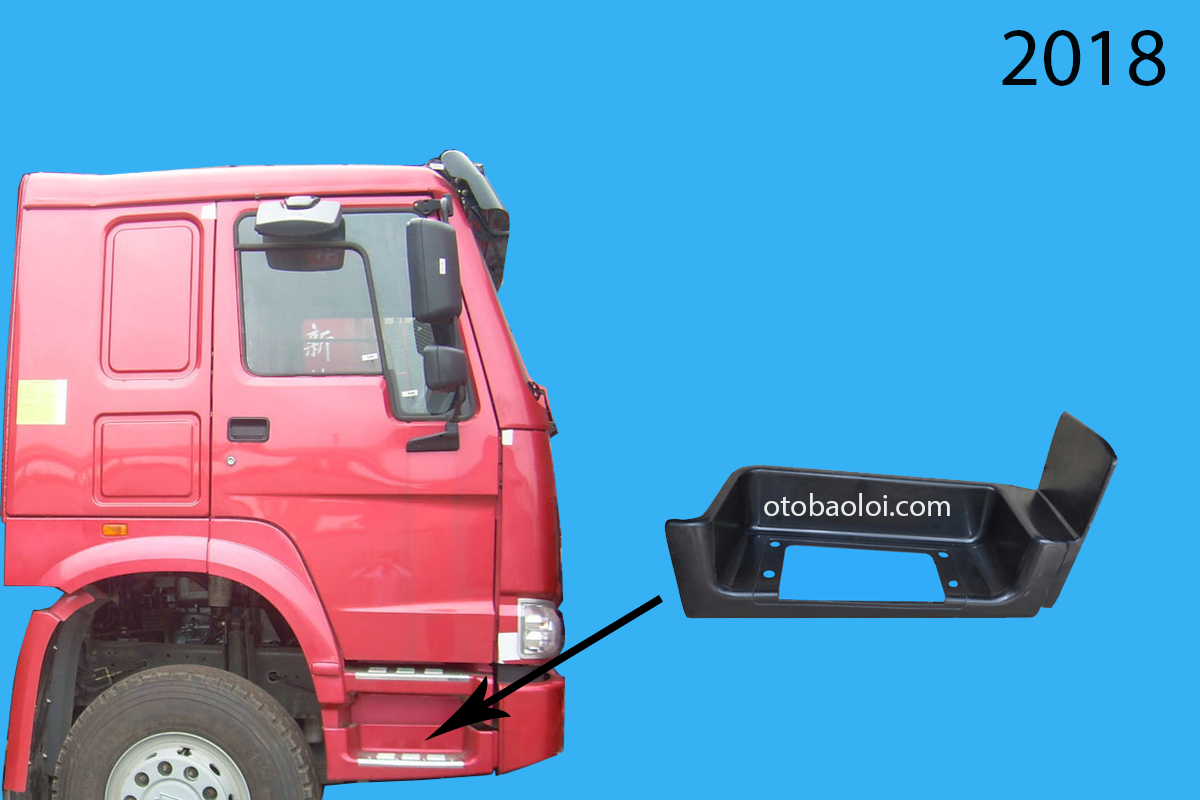 Ốp bậc lên xuống ben 2007 sơn R HW