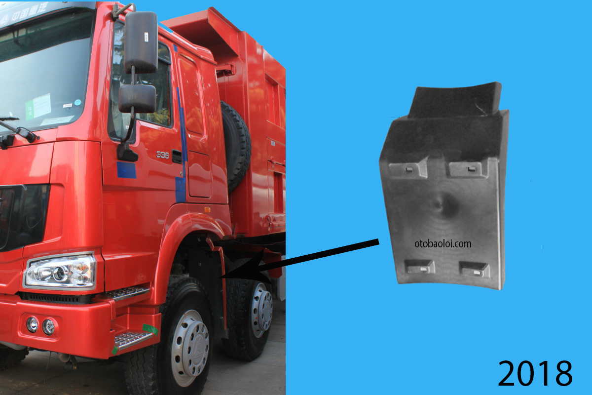 Chắn bùn sau bánh trước 2007 phun sơn L HW