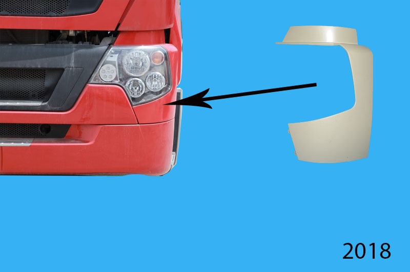 Khoang đèn pha Howo A7 L