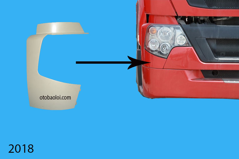 Khoang đèn pha Howo A7 R