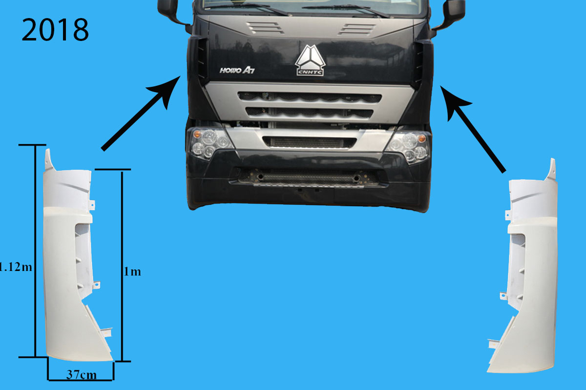 Ốp gió Howo dài  A7 L