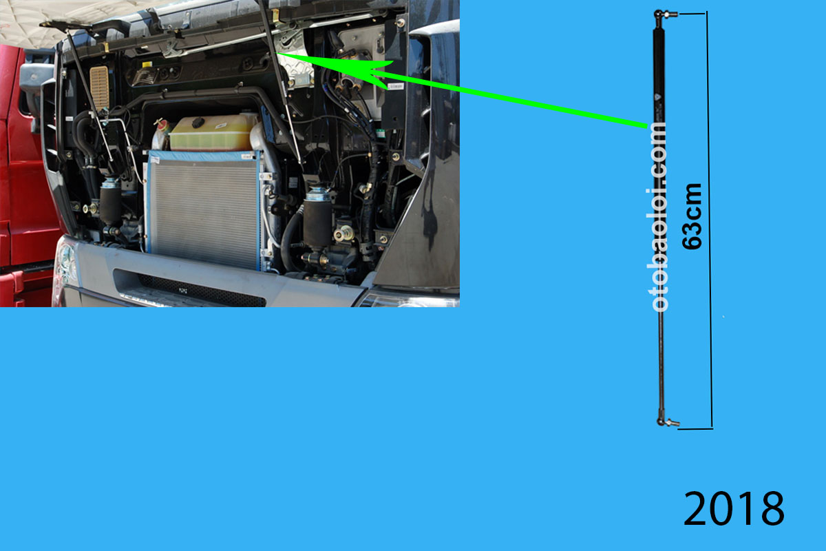 Ty chống mặt galang Howo A7