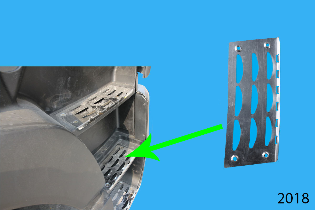 Tấm chống trượt giữa Howo A7 R