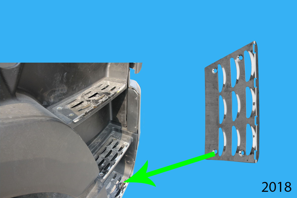 Tấm chống trượt dưới Howo A7 R