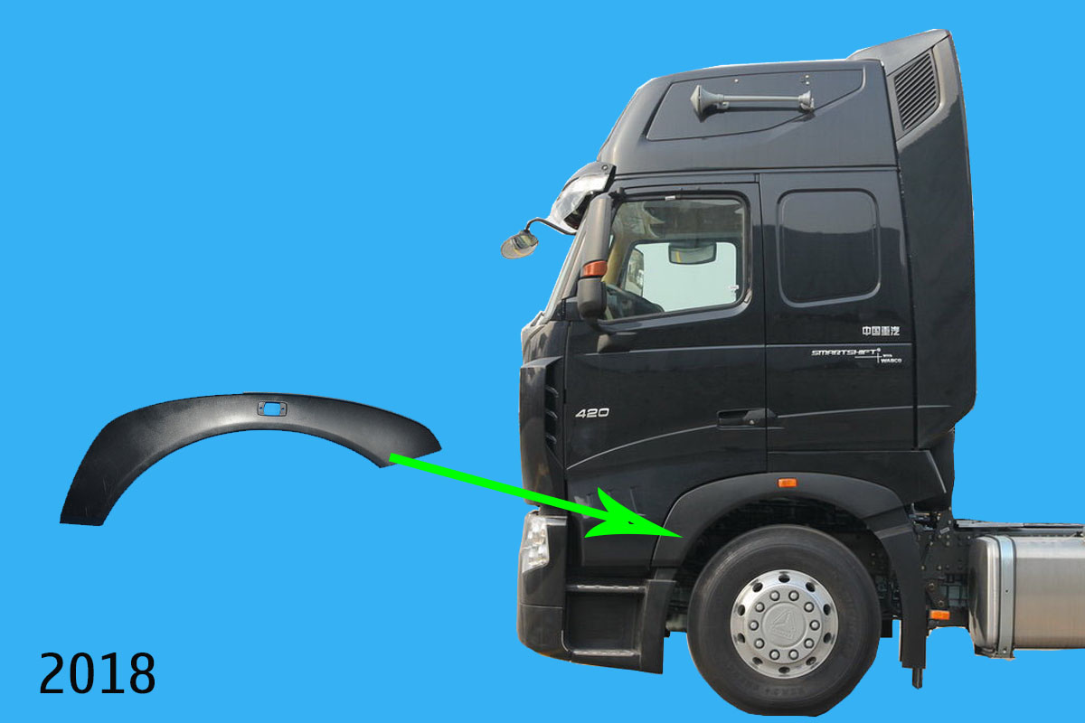 Trang trí vè xe Howo A7 L