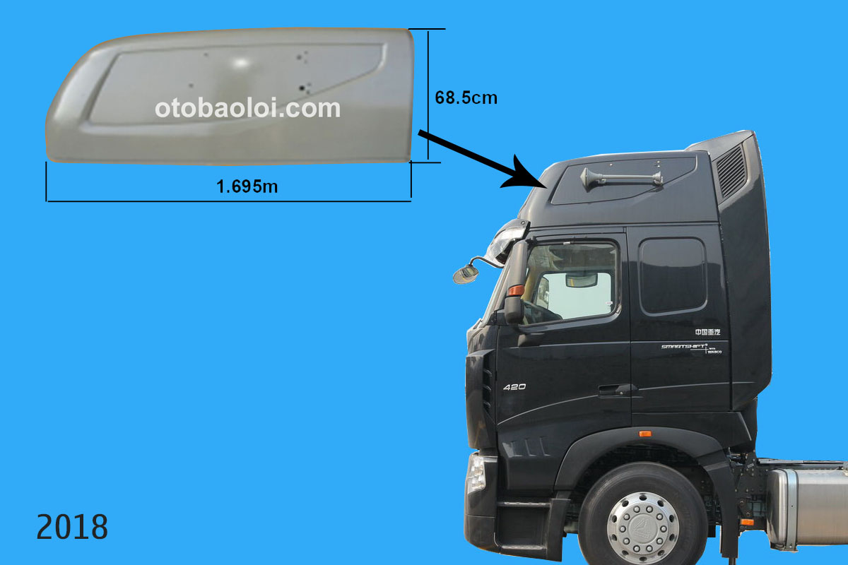 Khung sườn xe bằng sắt L Howo A7