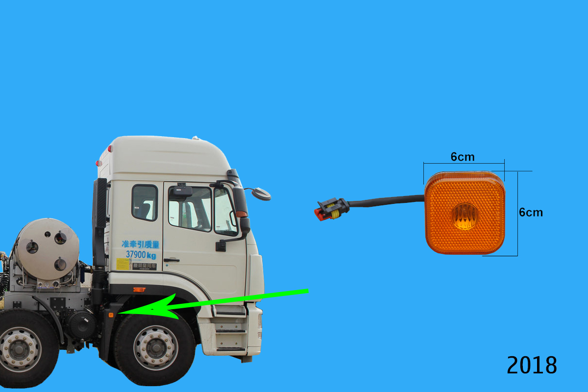 Đèn vè xe vuông R Hohan