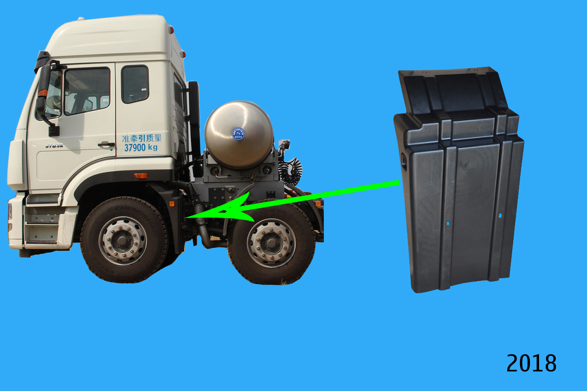 Chắn bùn sau bánh Trước L Hohan