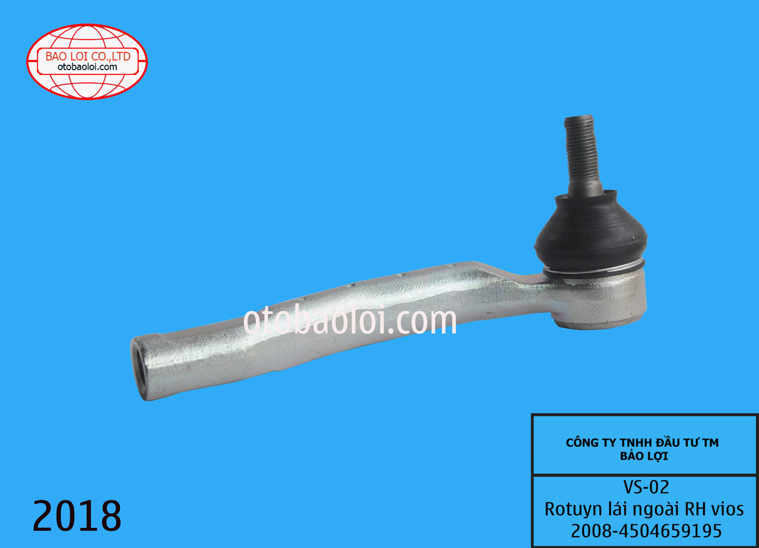 rotuyn lái ngoài RH vios 2008-4504659195