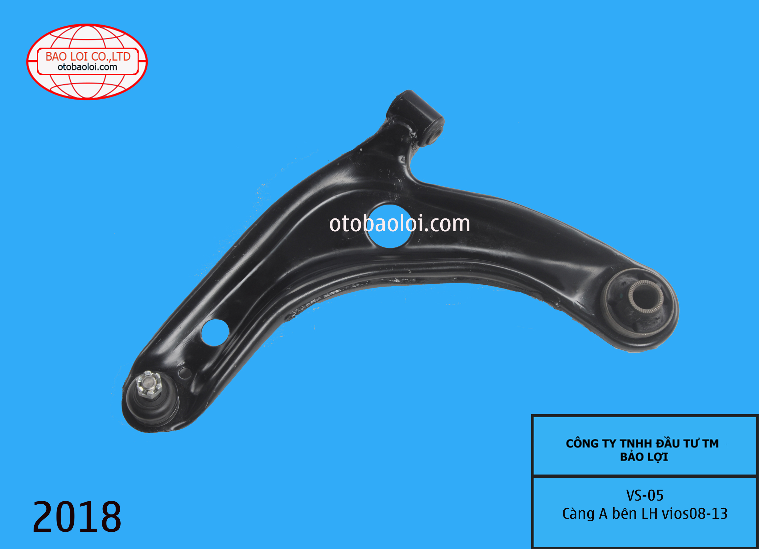 Càng A bên LH vios08-13
