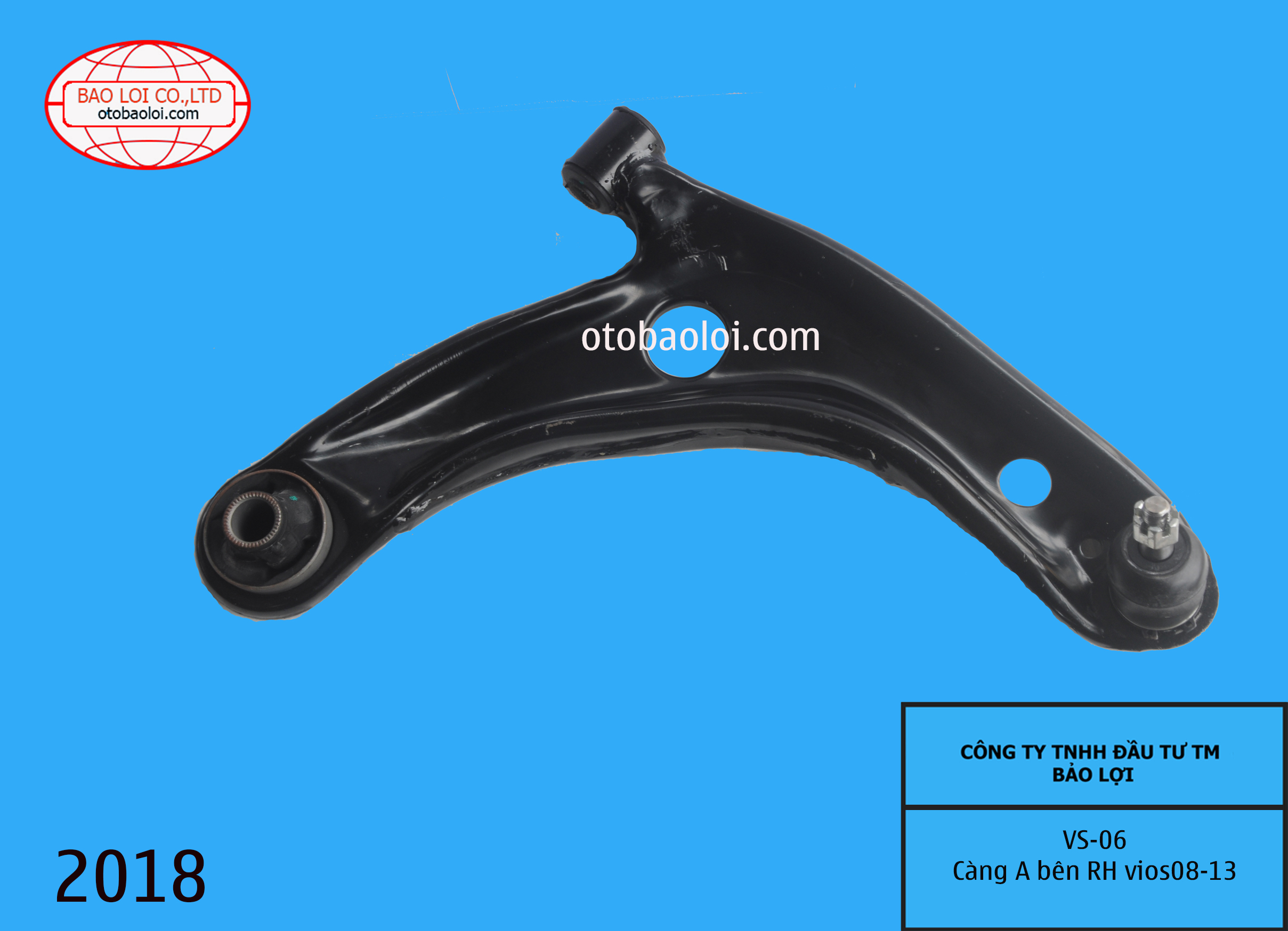 Càng A bên RH vios08-13