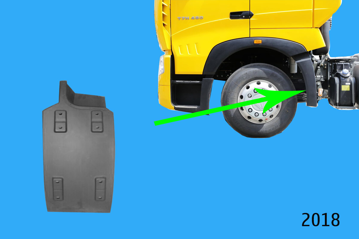 T7H Chắn bùn sau bánh trước L