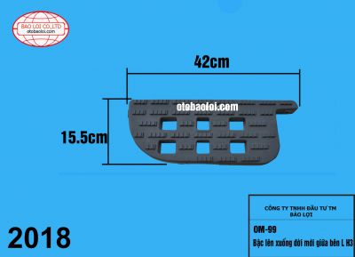 Bậc lên xuống đời mới giữa bên L H3