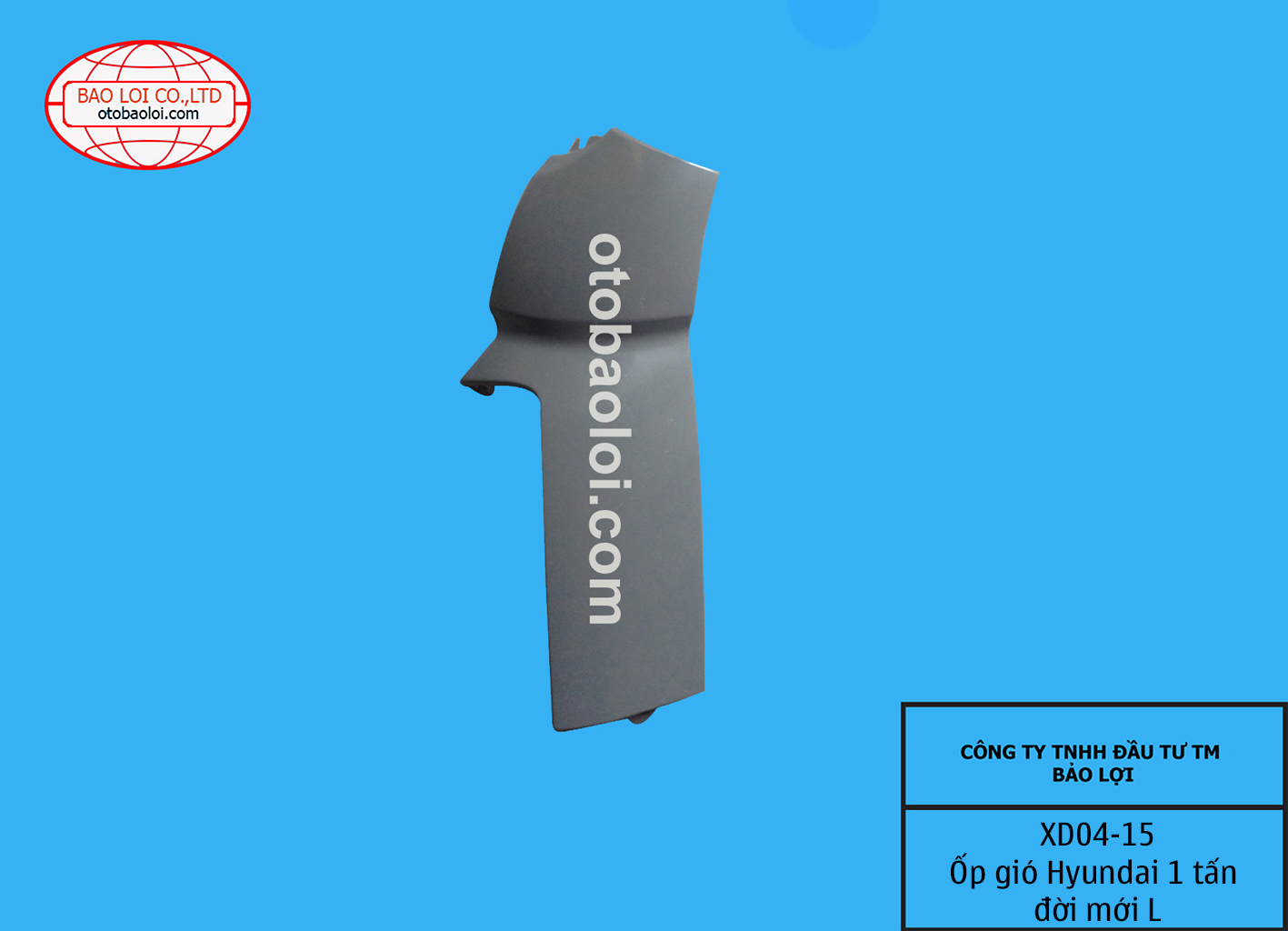 Ốp gió Hyundai 1 tấn đời mới L