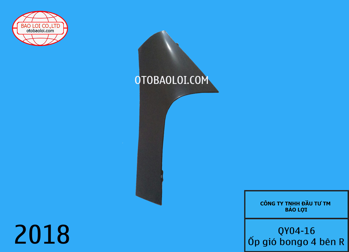 Ốp gió bongo 4 bên R