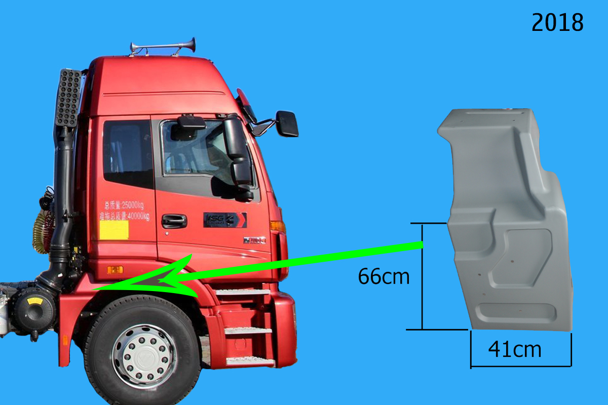 Chắn bùn sau bánh trước H3 đời mới L