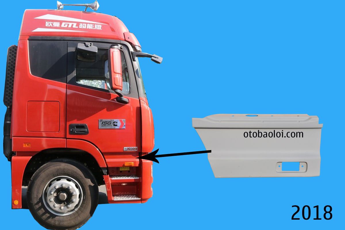 Ốp phía dưới cánh cửa ngoài H4 R