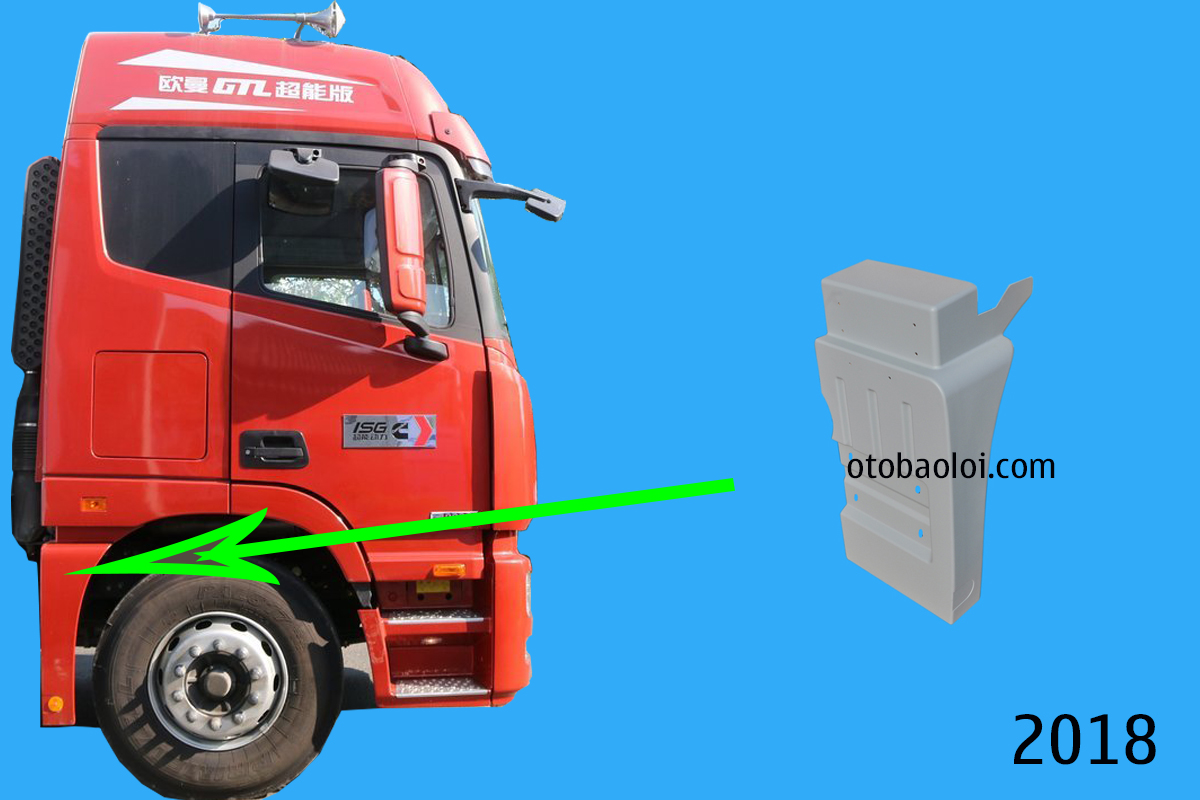 Chắn bùn sau bánh trước H4 R