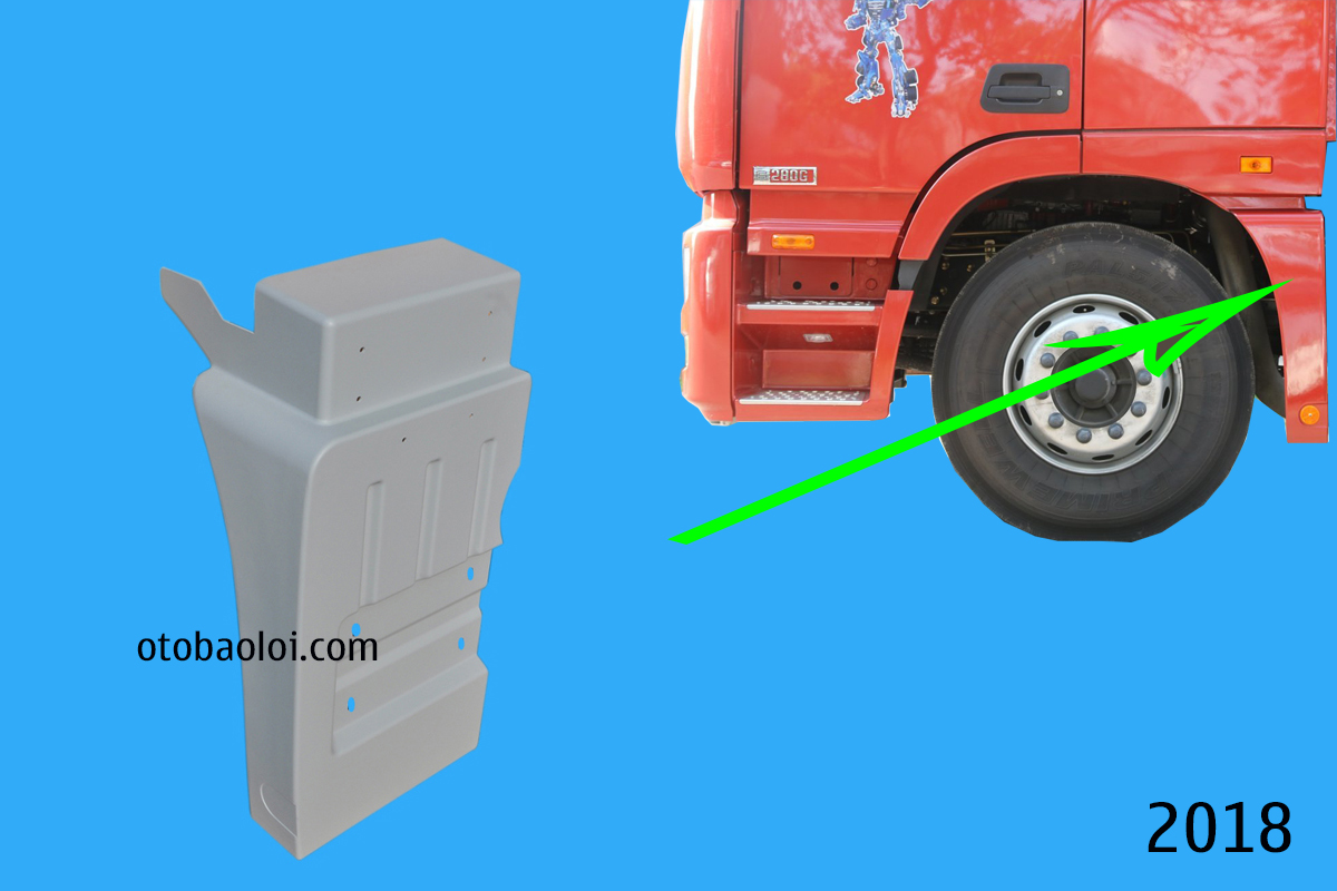 Chắn bùn sau bánh trước H4 L