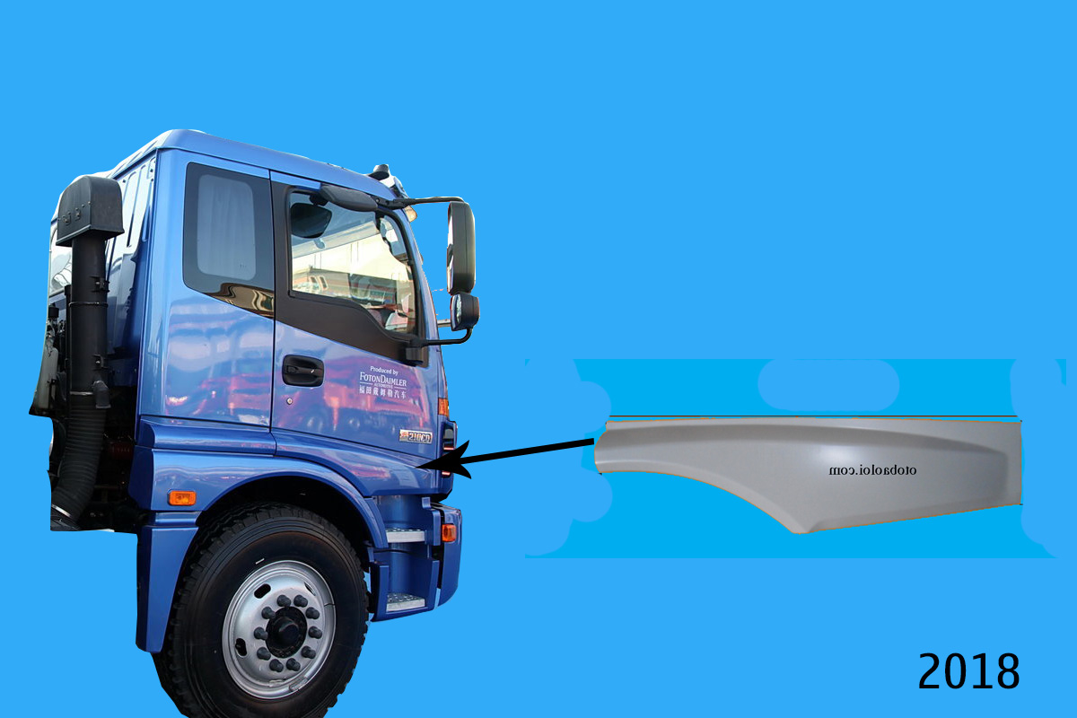 Ốp phía dưới ngoài cánh cửa Qibin thùng R