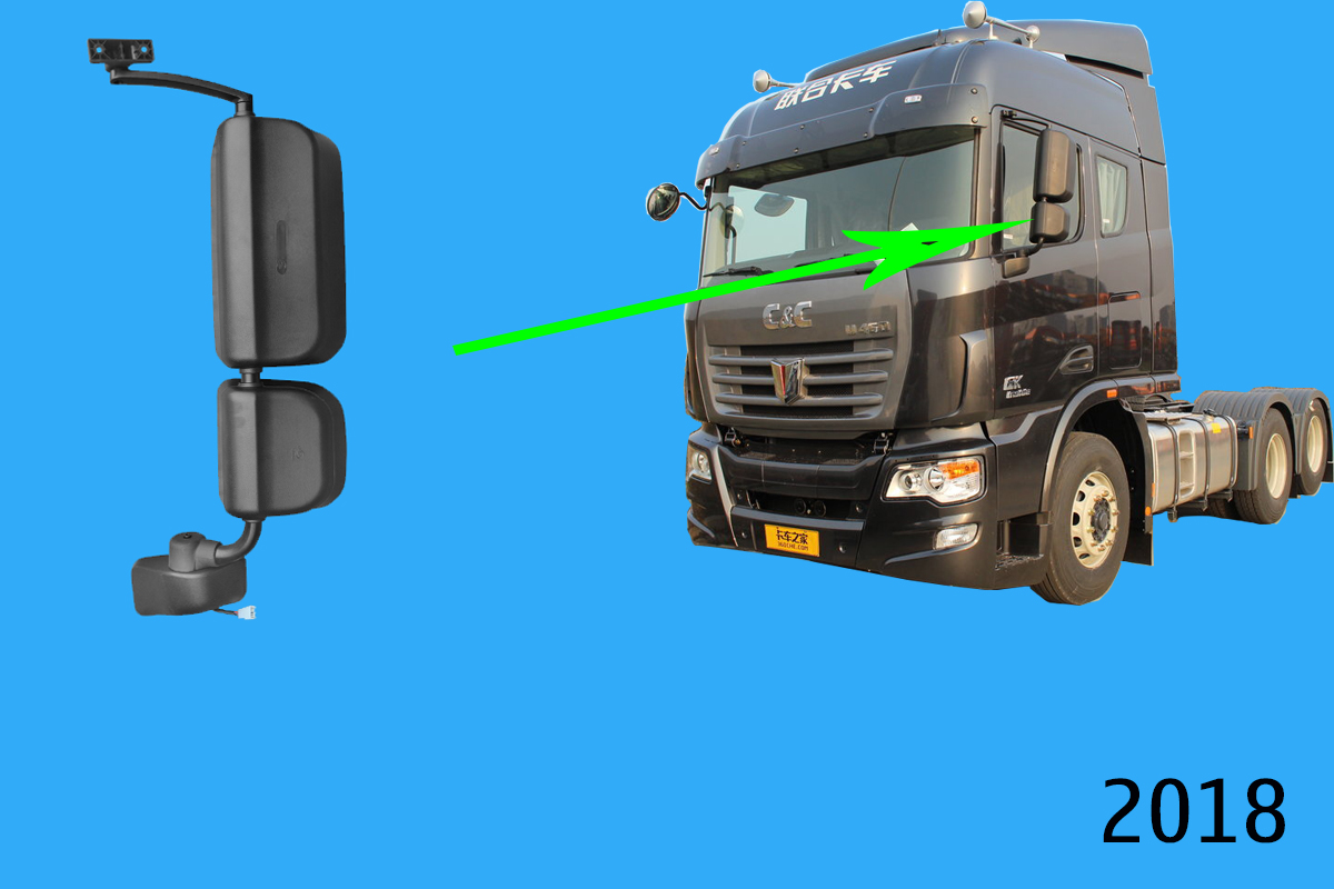 Gương chiếu hậu đời mới  L