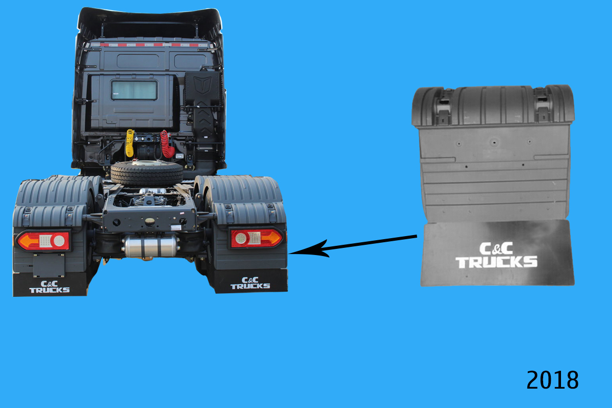 Chắn bùn sau bánh sau C&C