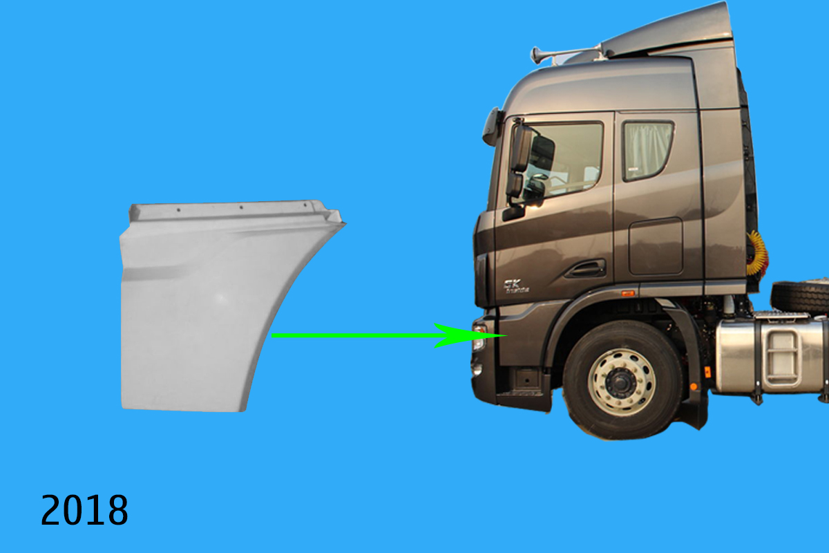 Ốp phía ngoài cánh cửa C&C L