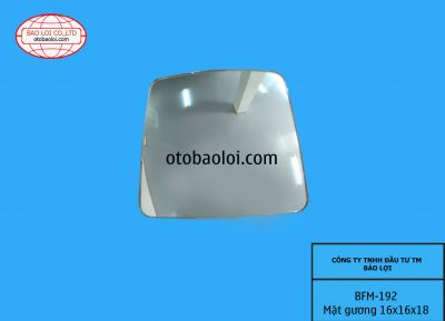 Mặt gương 16x16x18 (gương vuông MF)