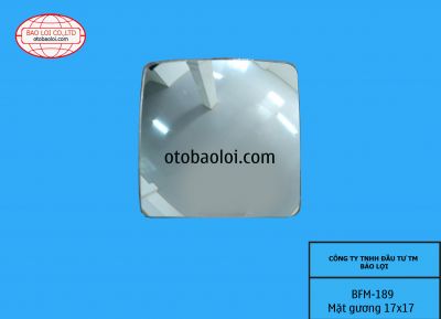 Mặt gương 17x17 (gương vuông ngao)