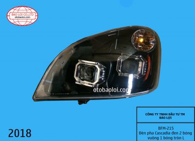 Đèn pha Cascadia thường mặt đen L