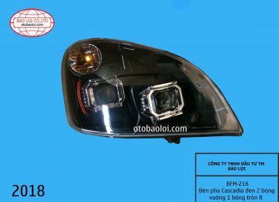 Đèn pha Cascadia thường mặt đen R