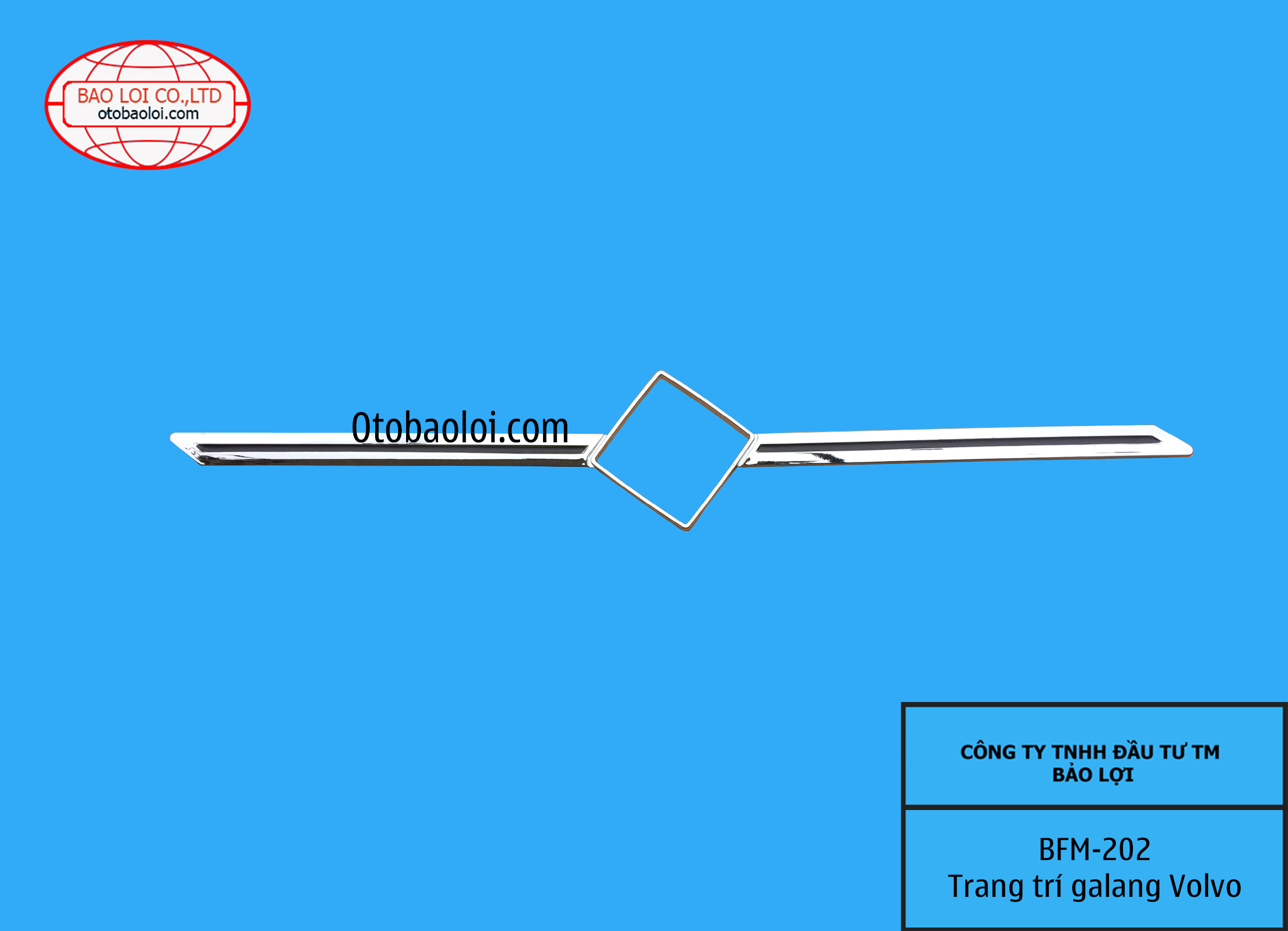Trang trí galang Volvo