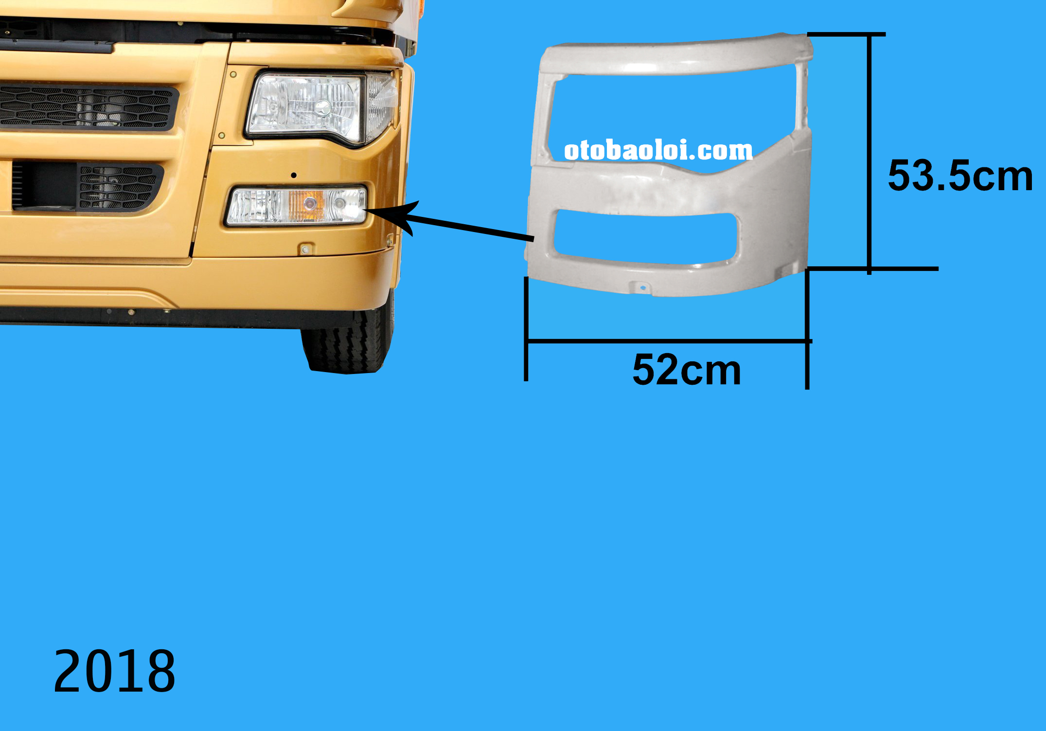 Khoang đèn pha L  CamC đời mới