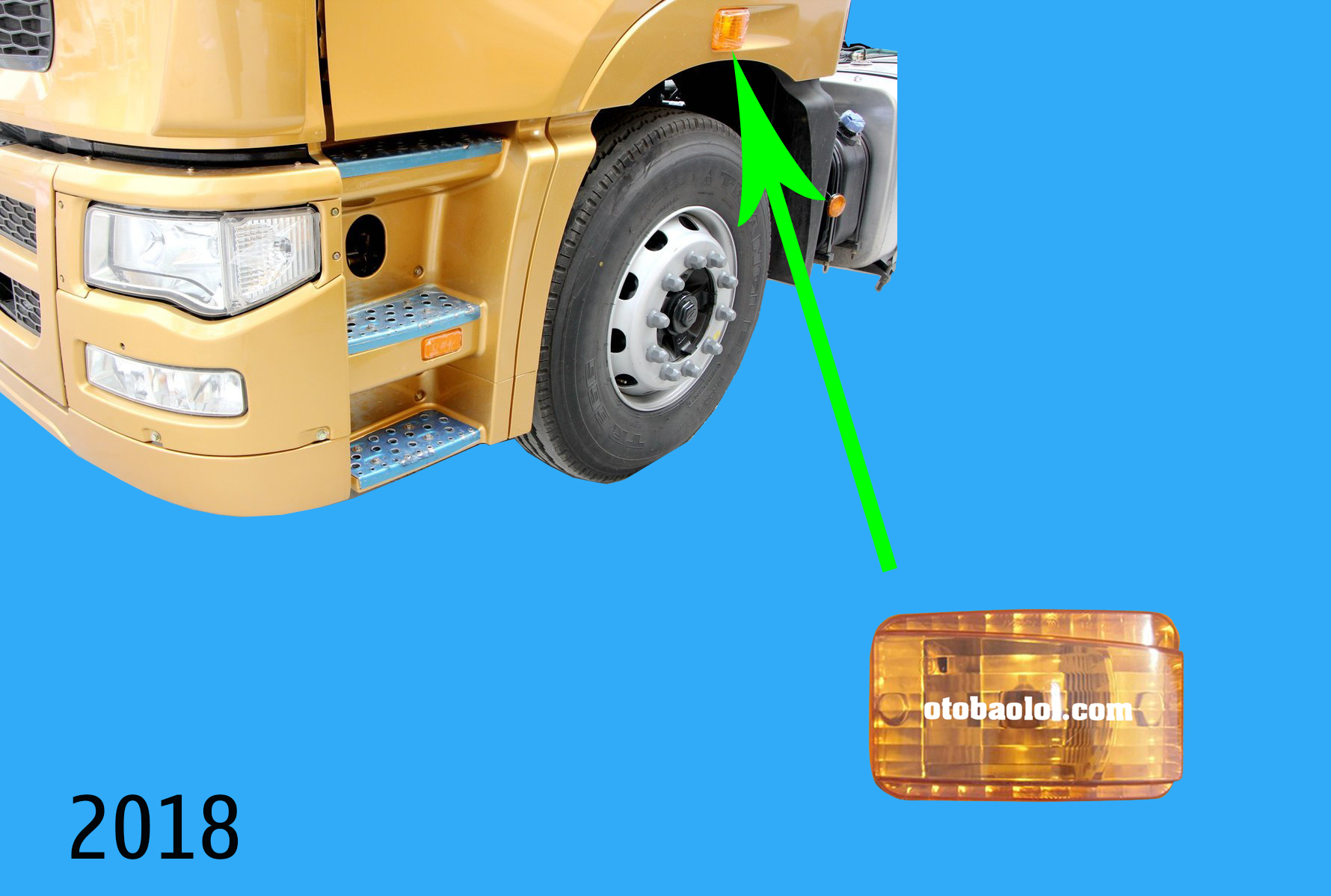 Đèn vè xe CamC đời mới L