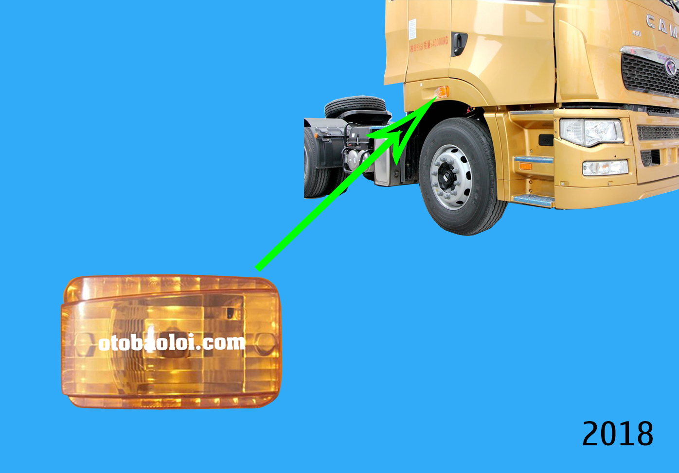 Đèn vè xe CamC đời mới R