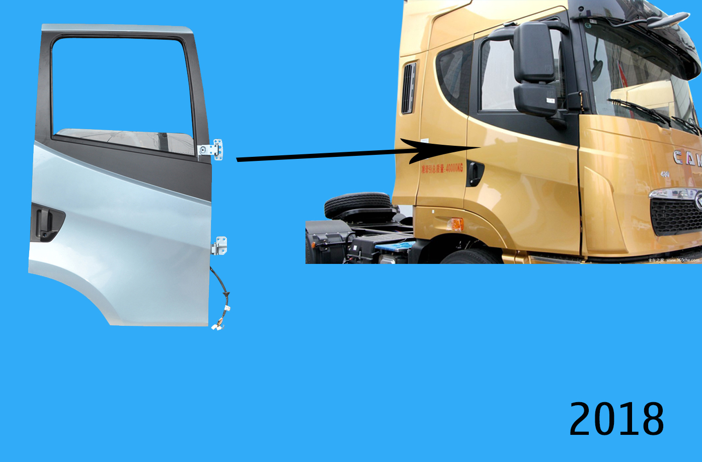 Cánh cửa tổng thành CamC đời mới R