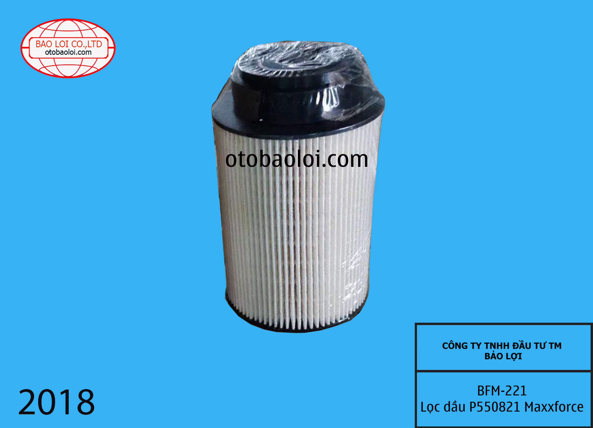 Lọc dầu P550821 Maxxforce