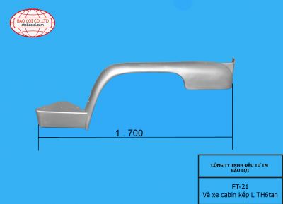 Vè xe cabin kép L TH