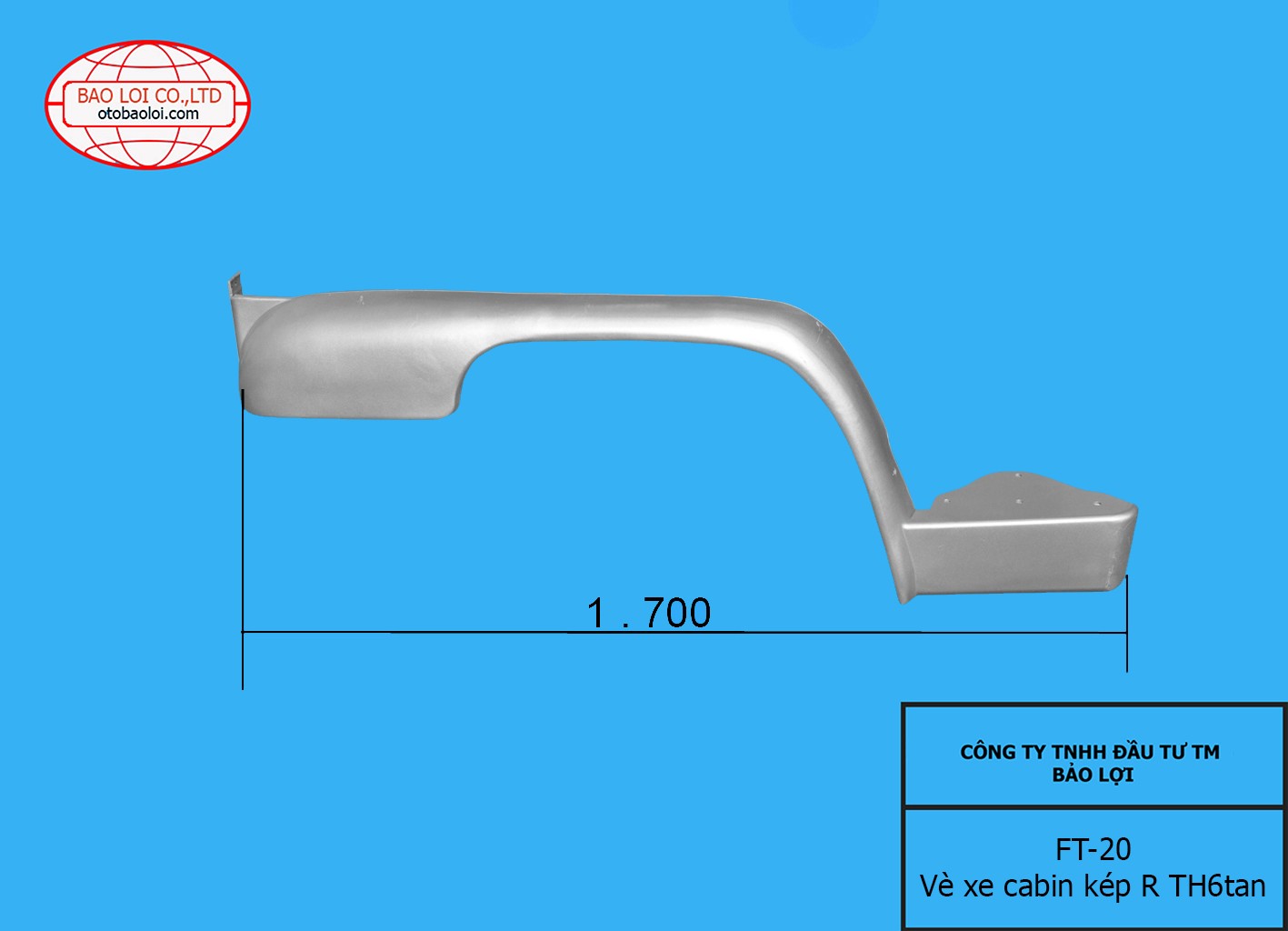 Vè xe cabin kép R TH