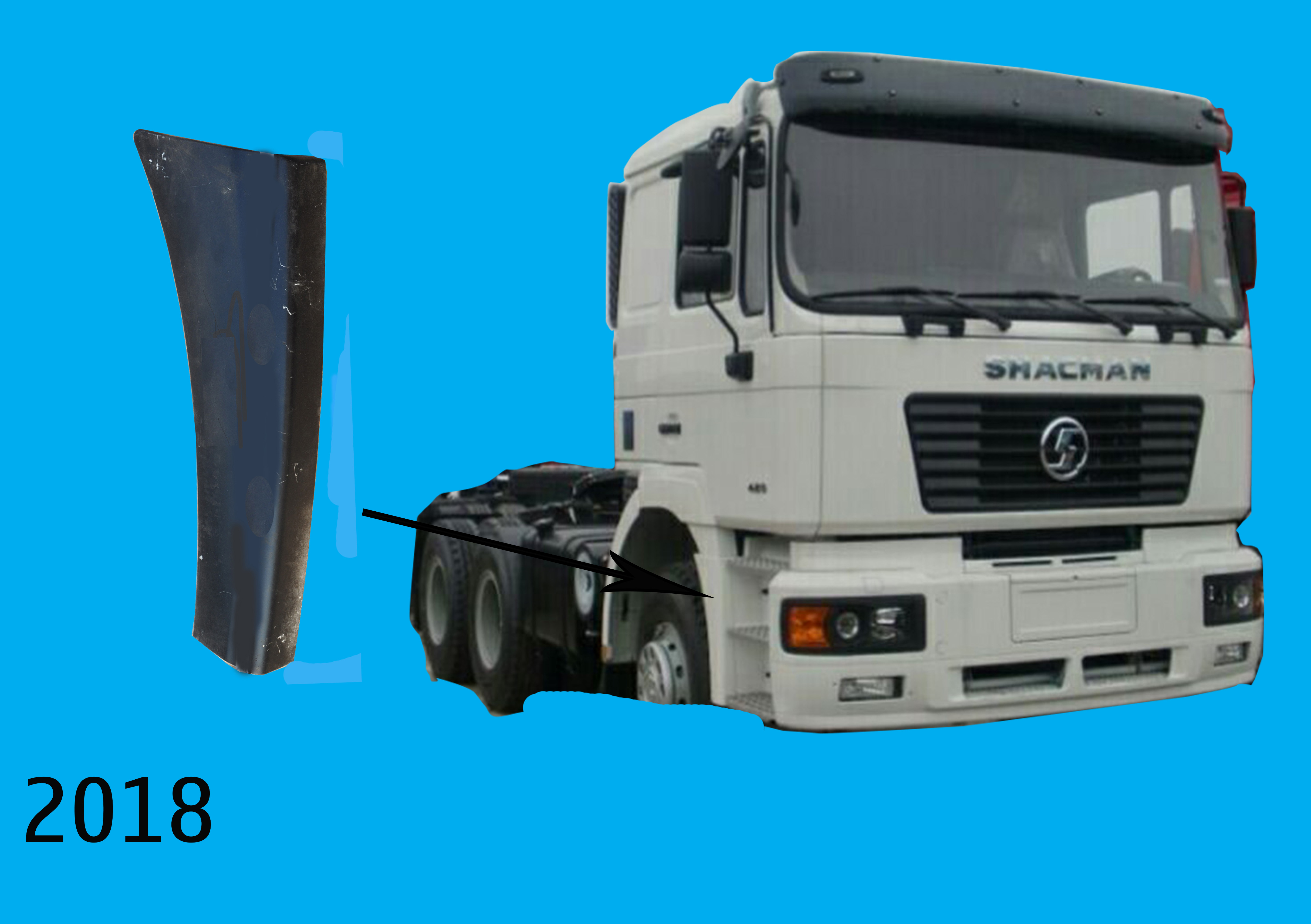 Trang trí ốp bậc lên xuống 55cm R  F2000