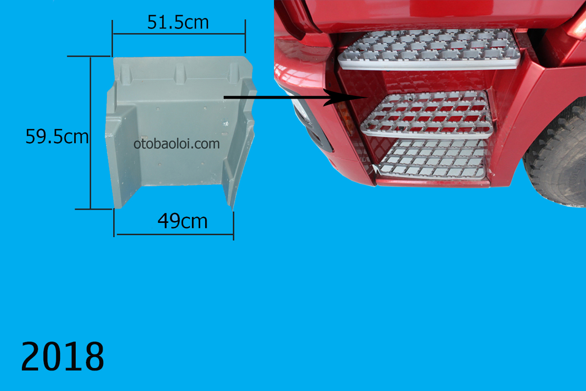 Ốp bậc lên xuống trên L F3000 