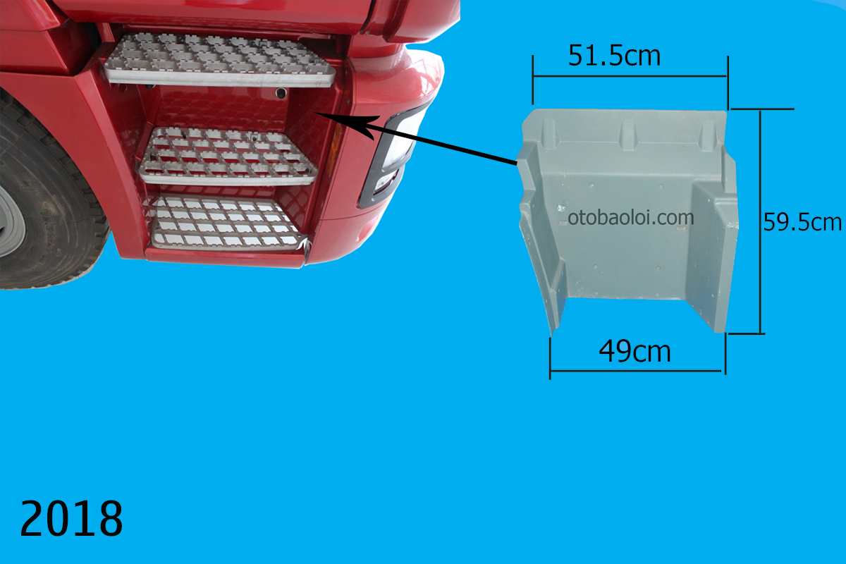 Ốp bậc lên xuống trên R F3000 