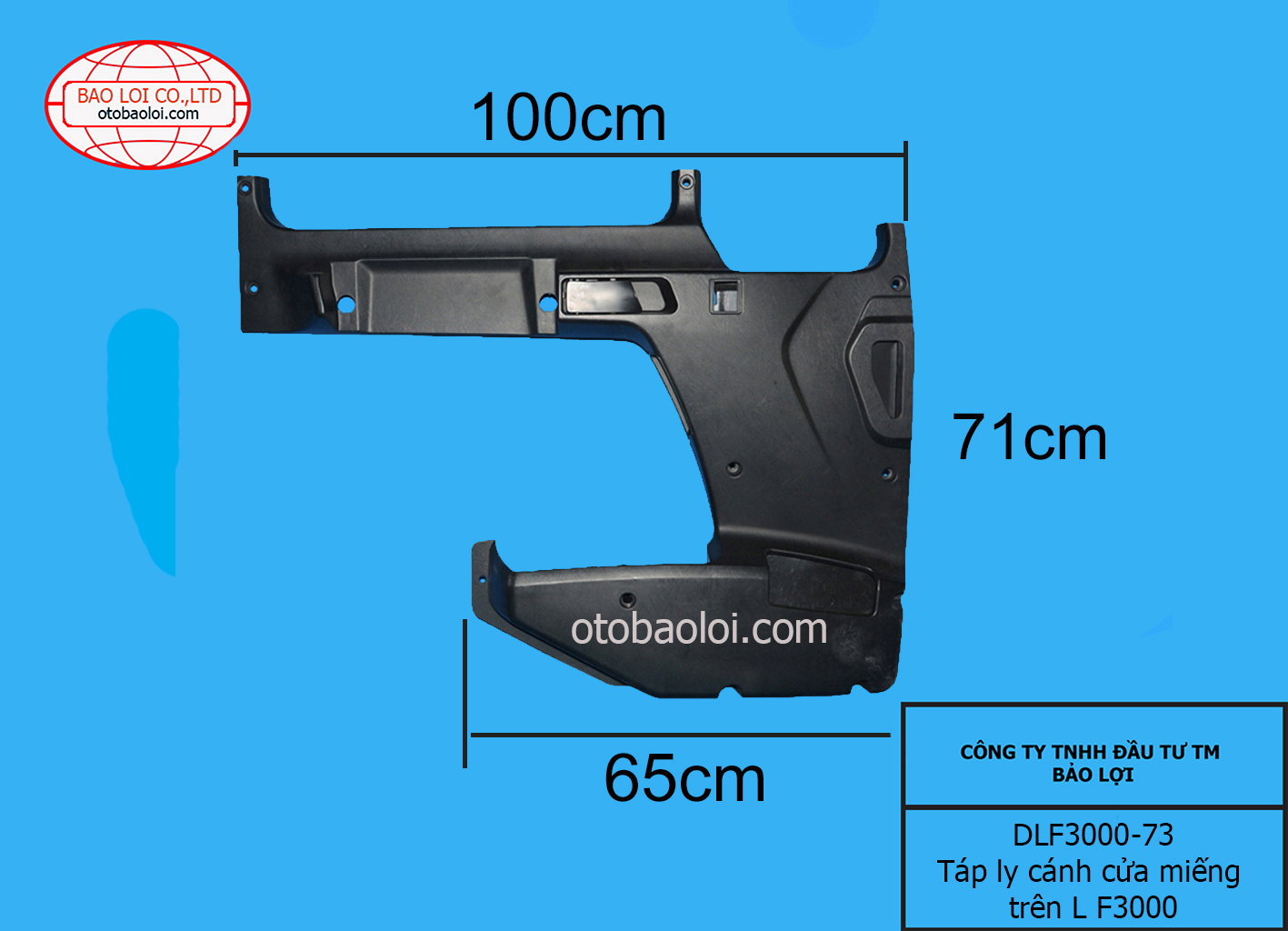 Táp ly cánh cửa miếng trên L F3000