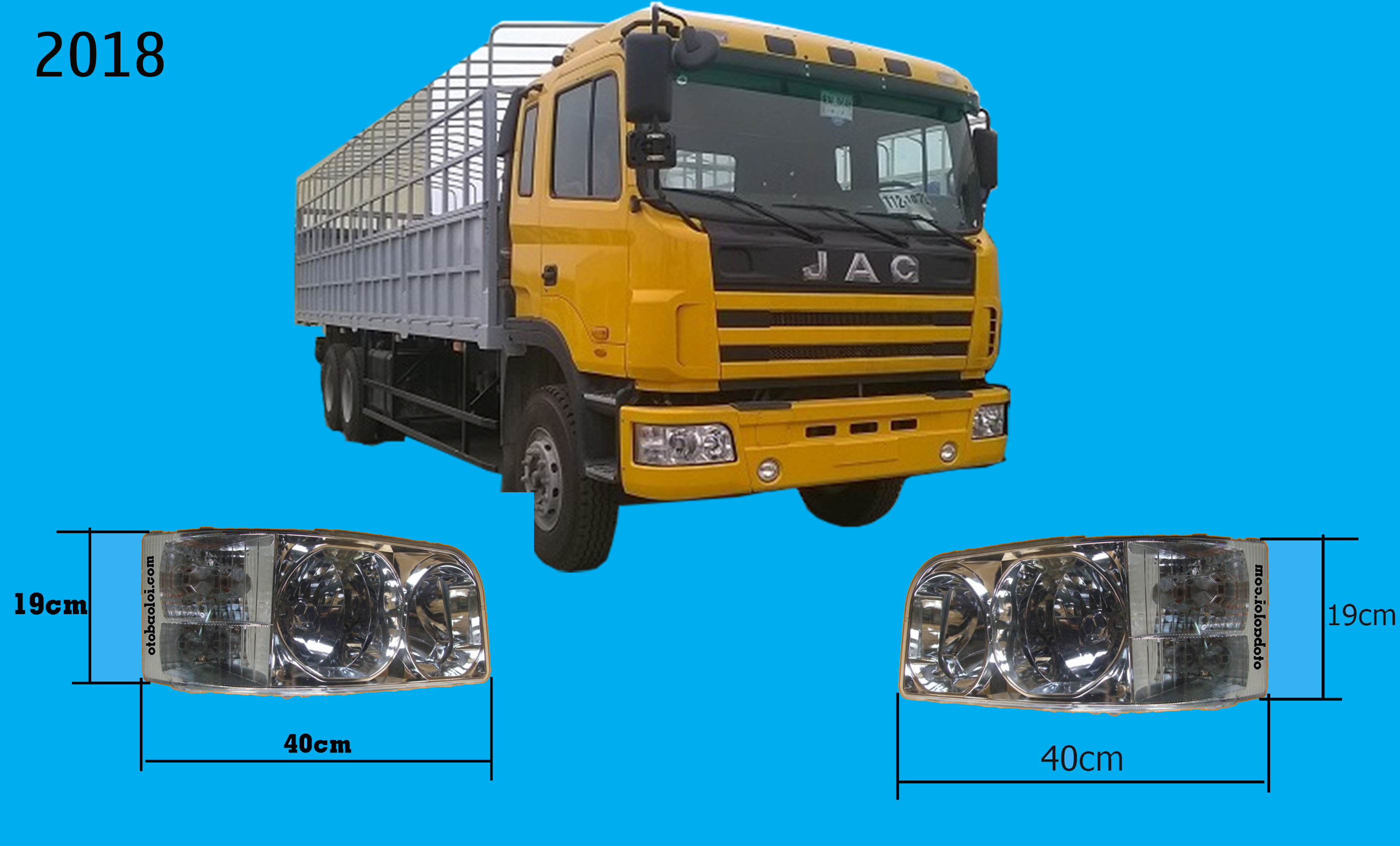 Đèn pha jac loại đẹp L